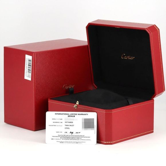 Cartier Tank Must LM Wsta0059 SS Solar Quartz - Picture 7 of 7